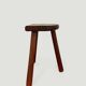 Tripod demi-stool, plant stand, side table.