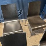 Set of 4 Kuadra chairs Pedrali Italy 2000s