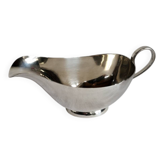 Silver-plated sauce boat