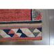 1970s Turkish Oushak Handmade Wool Cotton Pink Runner Rug 90x333