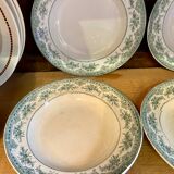 Lot green iron earth plates