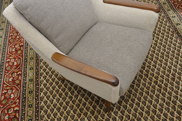 Fauteuil cocktail en boucle du milieu du siècle, années 1960