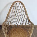 Rattan armchair