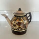 Antique tea and coffee service signed Paul Fouiffen Quimper