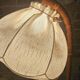 Danish pine floor lamp 1970 vintage
