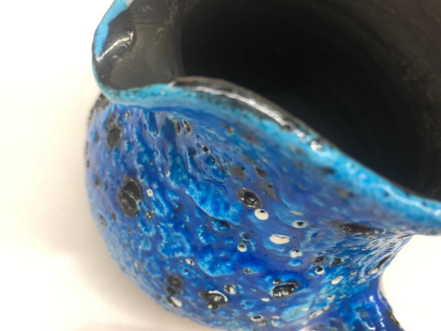 Vallauris seafoam vase