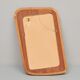 Swedish mirror mahogany Atelje Glas och wood 1960 - 52x82cm