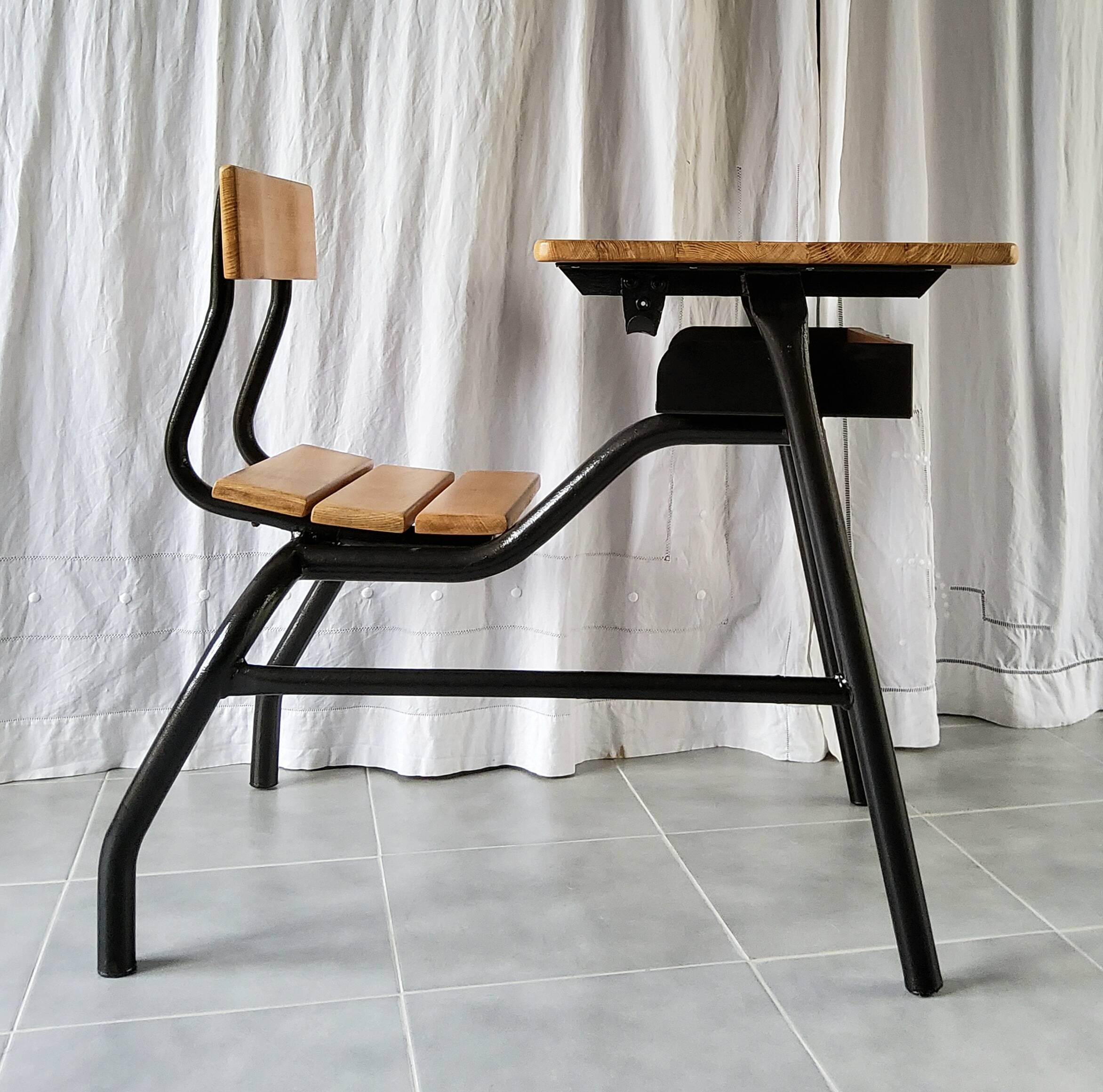 School desk from the 60s/70s