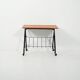 Scandinavian coffee table with magazine rack, 1960s–70s