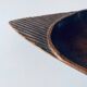 Fish-shaped wooden dish
