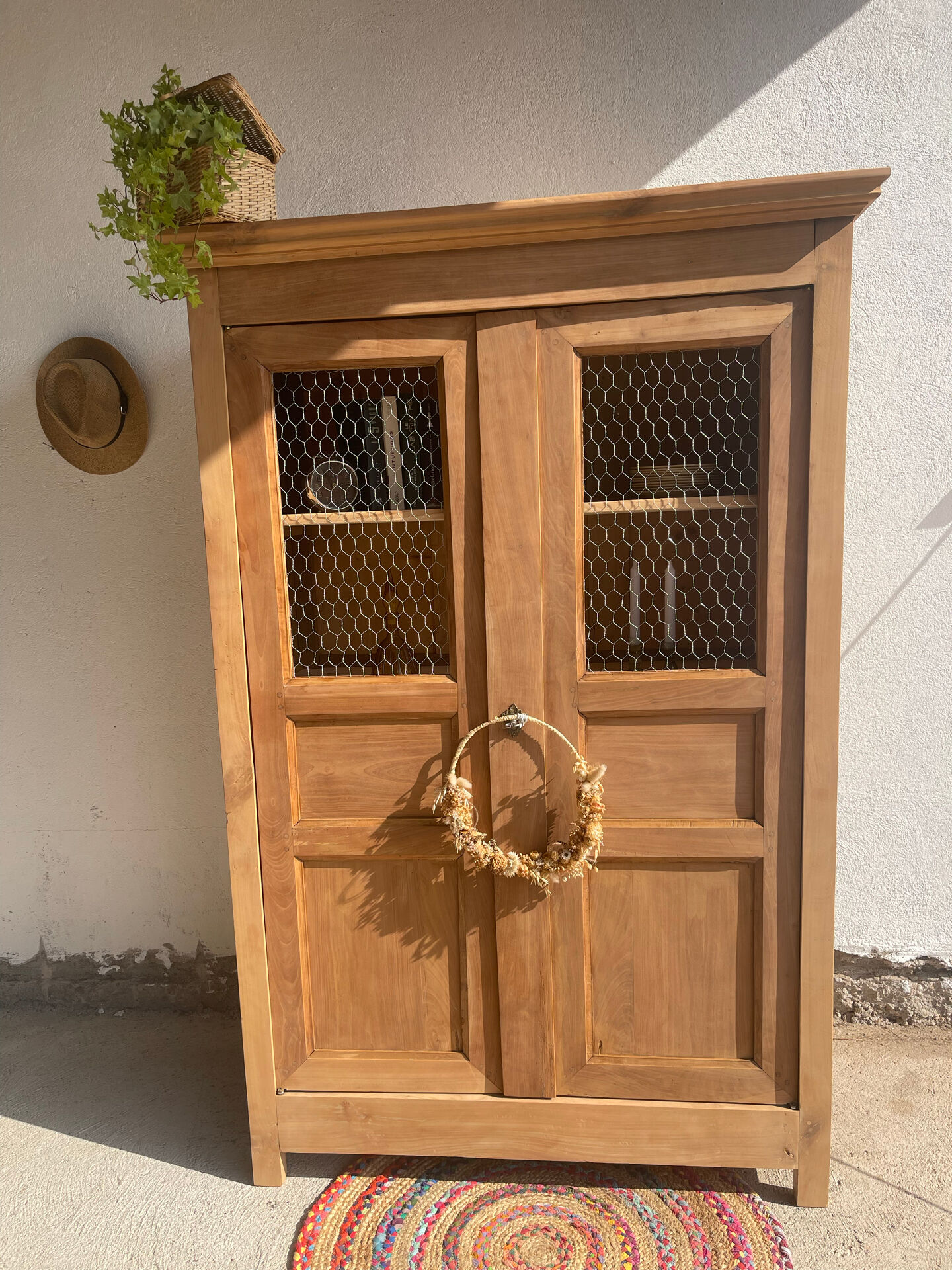 Armoire parisienne /vaisselier/bibliothèque