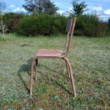 Chaise acier