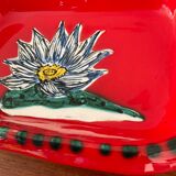 Empty vintage ceramic pocket De Vallauris