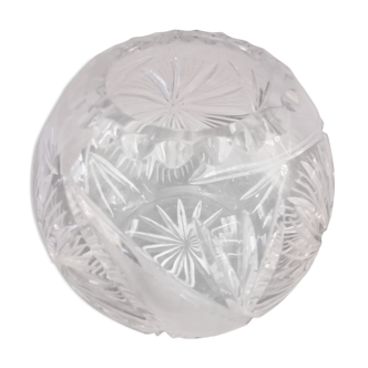 Crystal ball vase