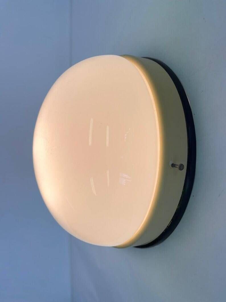 Pair of Bakelite Bauhaus ceiling lights or Flush Mounts, wall lamps - 1940s