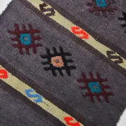 Mid Century Modern Kilim Runner Rug, Handmade Boho Hallway Carpet,56x244Cm
