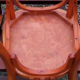 Set of 6 old bistro chairs 2 Thonet and 4 Baumann