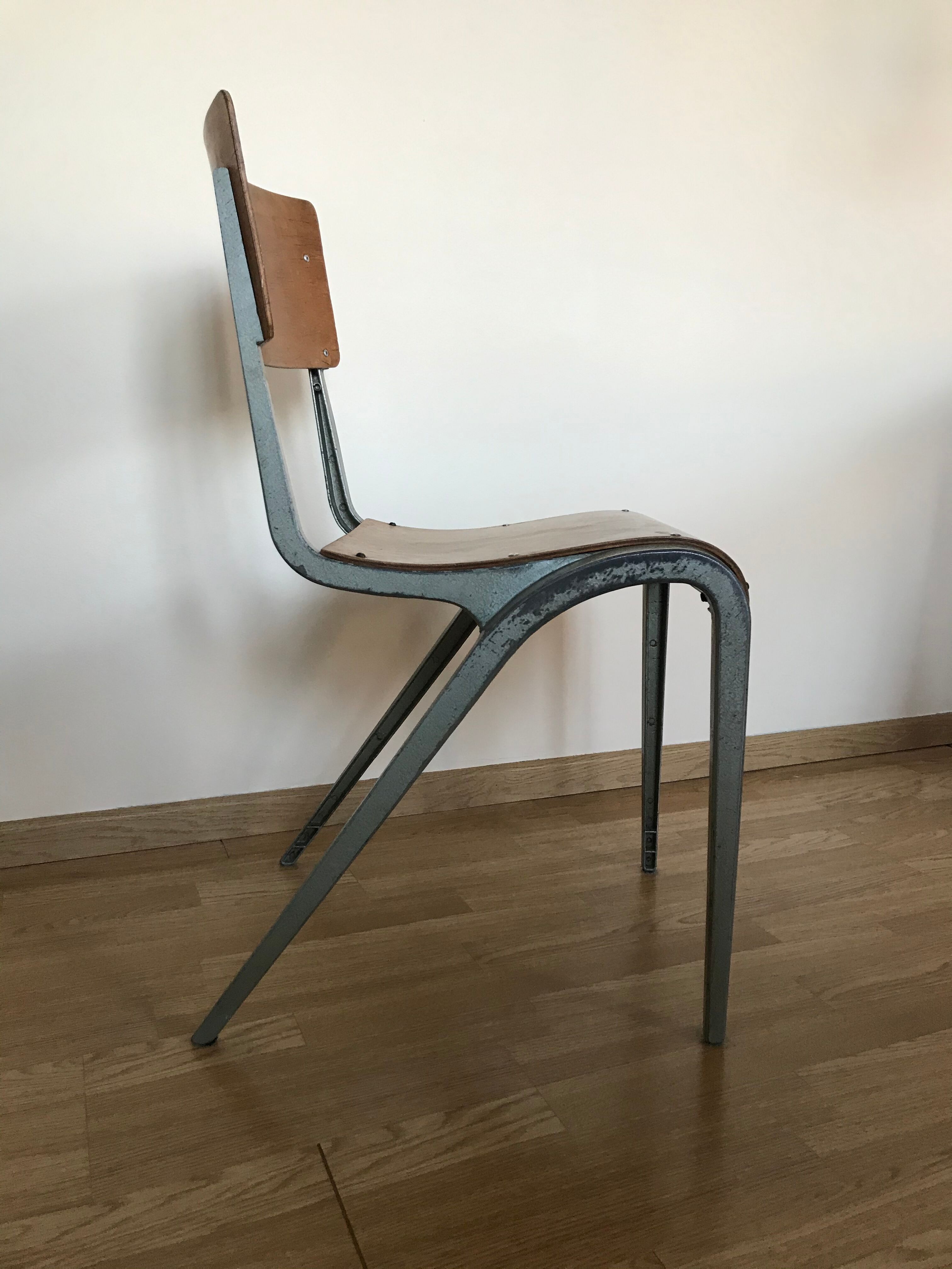 Modern industrial chair by James Leonard for Esavian 1948