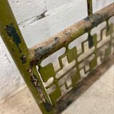 Portail de jardin en fonte vintage / clôture de jardin