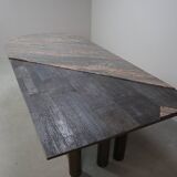 Postmodern dining table by Pia Manu, Belgium, ca. 1990