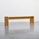 Large bench in solid pine, France, circa 1970