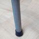 High metal and wood stool