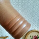 Bonny sandstone vase France handmade vintage