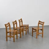 Chaises Maison Regain pour Les Arcs, vers 1970