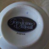 8 spice jars. porcelain of auteuil