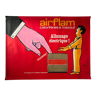 Original poster "Airflam electric ignition" Heating, Savignac 115x153cm 60's