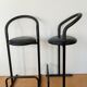 Pair of post-modern bar stools, Amisco, 1980s