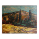 Paysage de Provence, XXe, signé, huile sur toile, 50x65cm, sans cadre