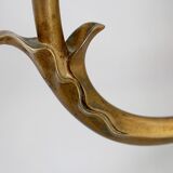 Paire d’appliques en bronze doré – 1950