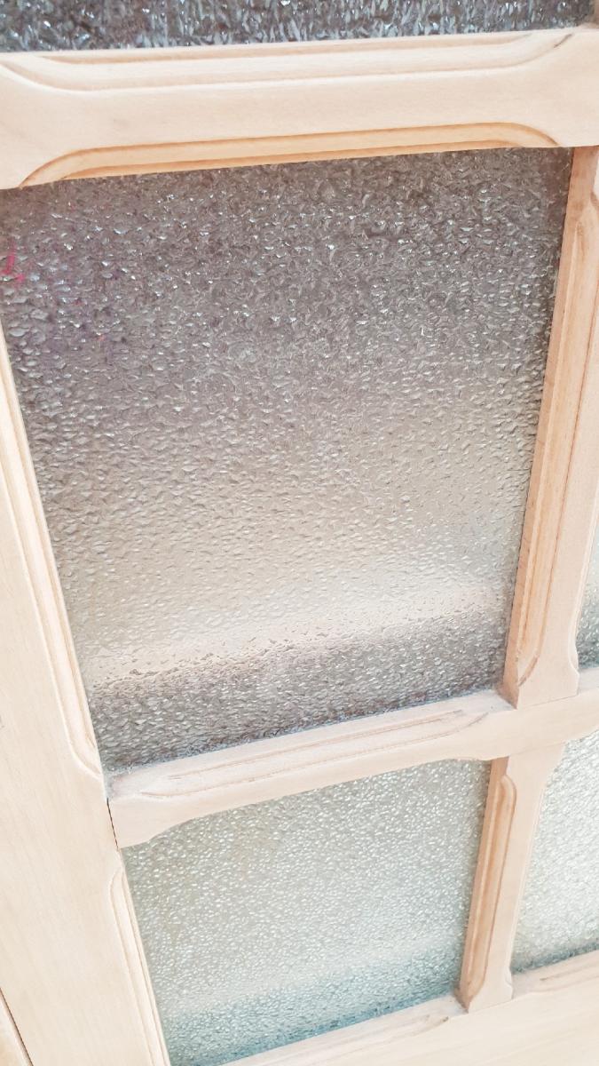 Vintage glass library