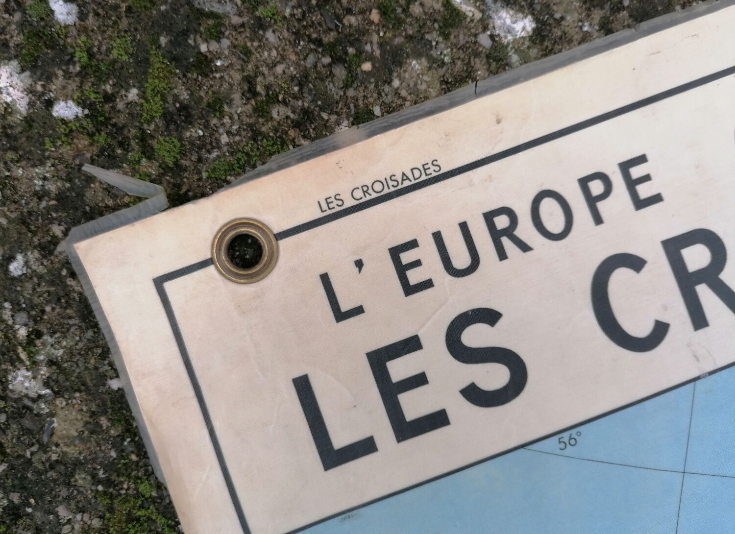 Old MDI History Map: The Crusades-Cultural Centres in France