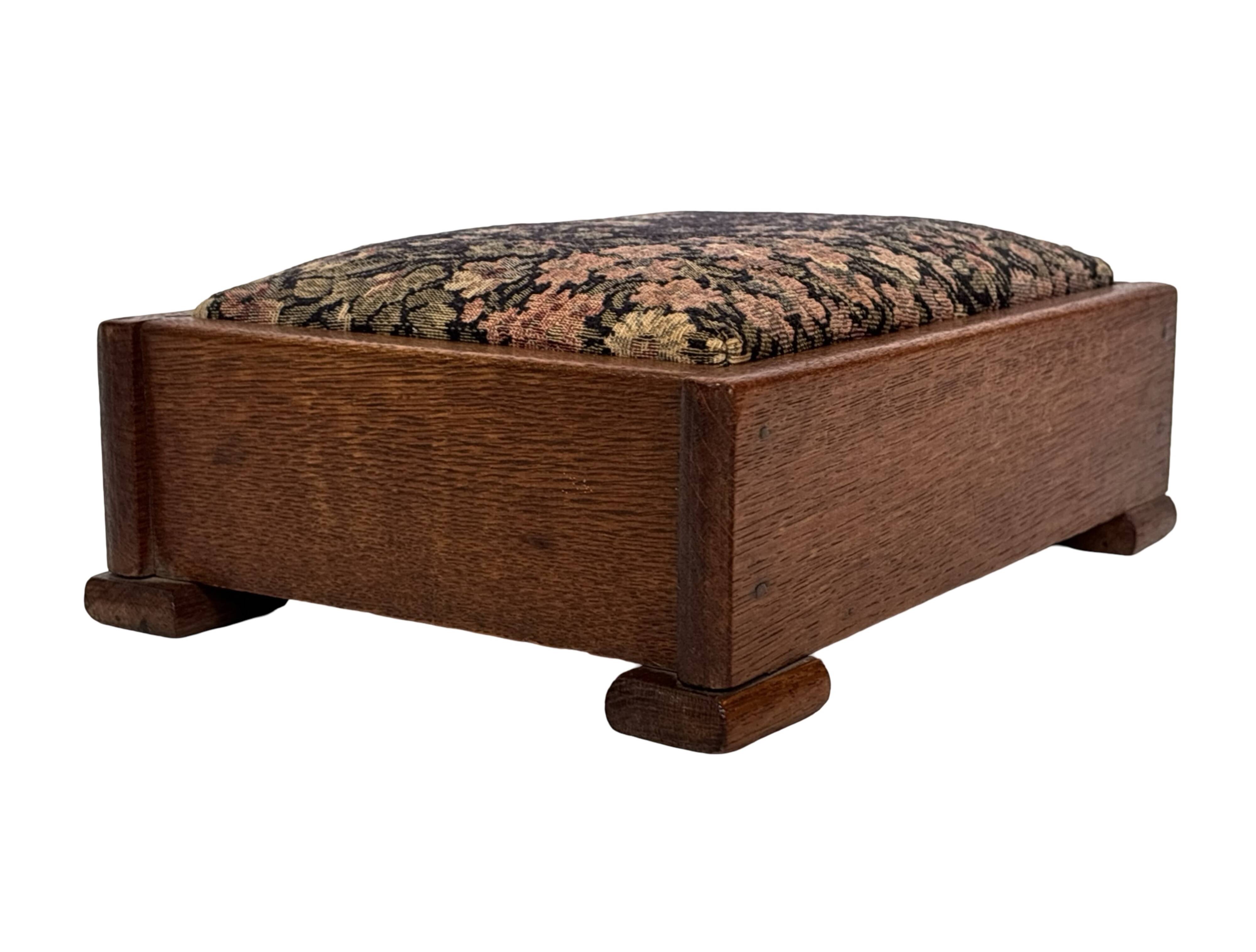 Art Deco footstool foot rest minimalist 30's design