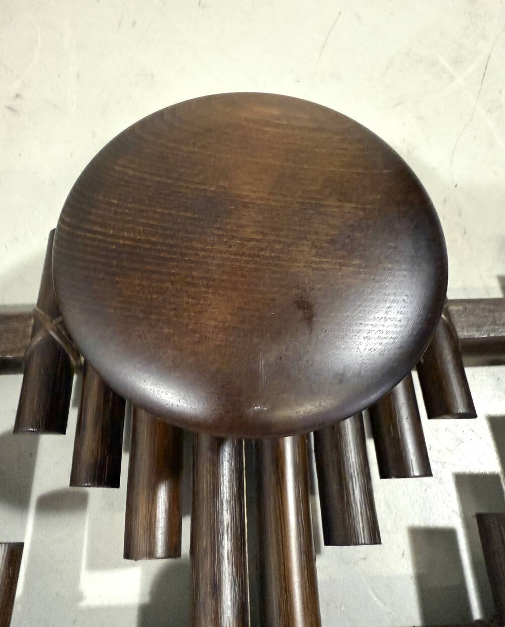 Rattan wall coat rack 1970’s