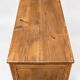 Antique workshop furniture with 9 solid wood drawers.