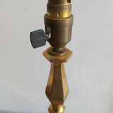 Vintage brass and marble lamp
