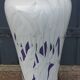 Lamp from the house Le Dauphin in ceramic and gilded brass