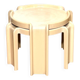Giotto Stoppino nesting tables - Kartell