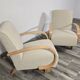 Set of Art Deco Lounge Chairs by Jindřich Halabala, 1950s