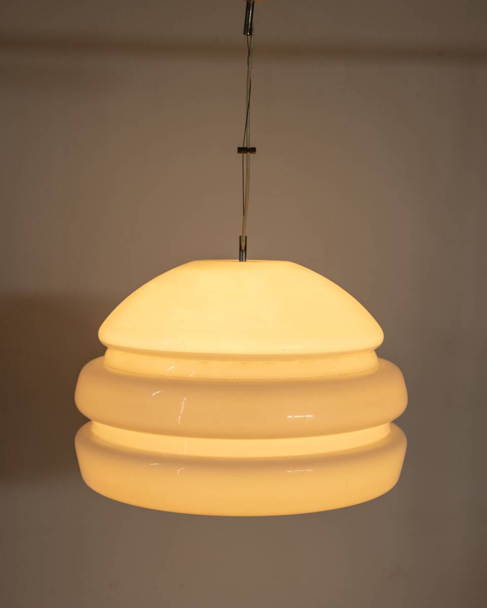 Vintage chandelier 60's mod. bud design studio 6g for harvey guzzini