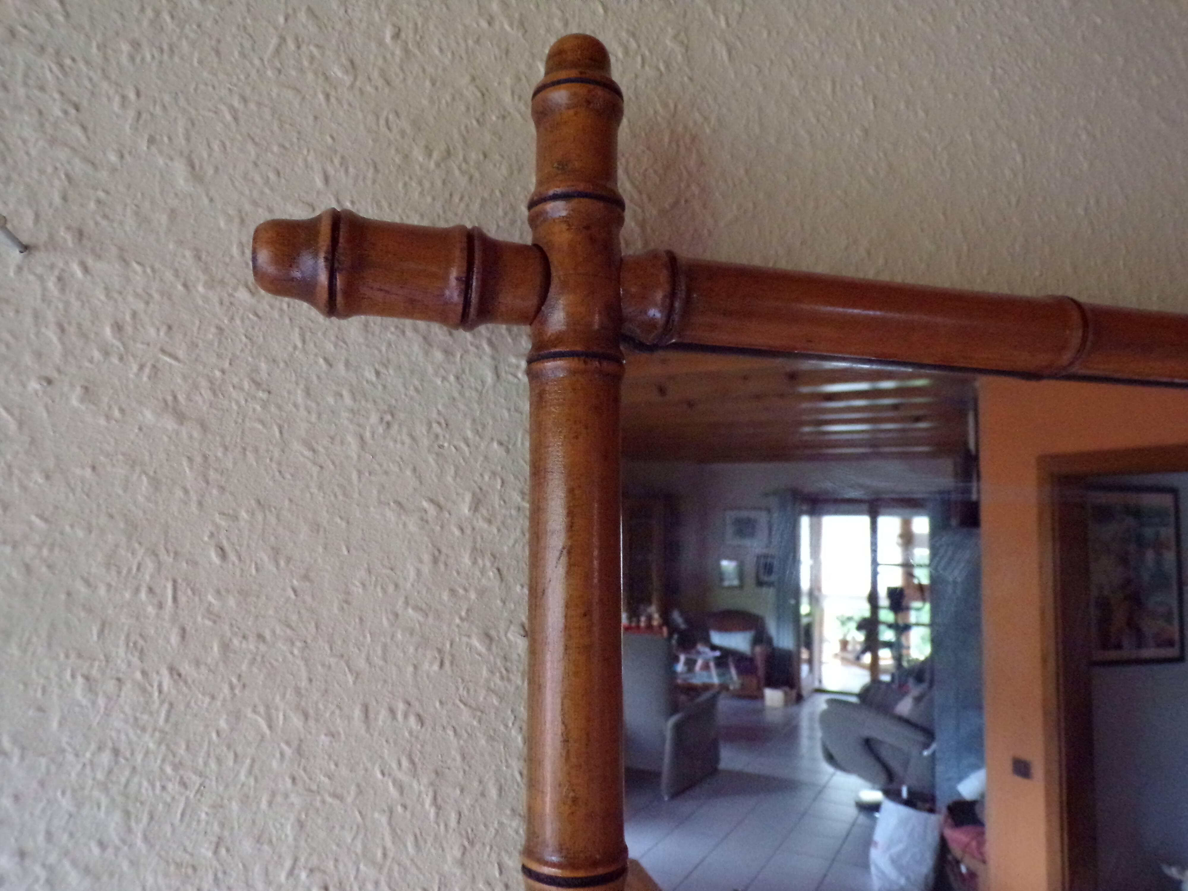 Old mirror retro 65cm x 55cm