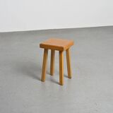 Vintage stool by Charlotte Perriand, Les Arcs, France