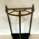 Umbrella door in brass and cast iron XX century