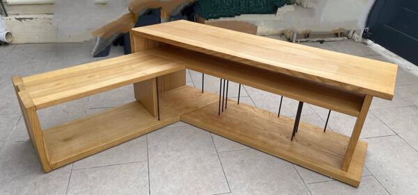 Meuble en bois artisanal