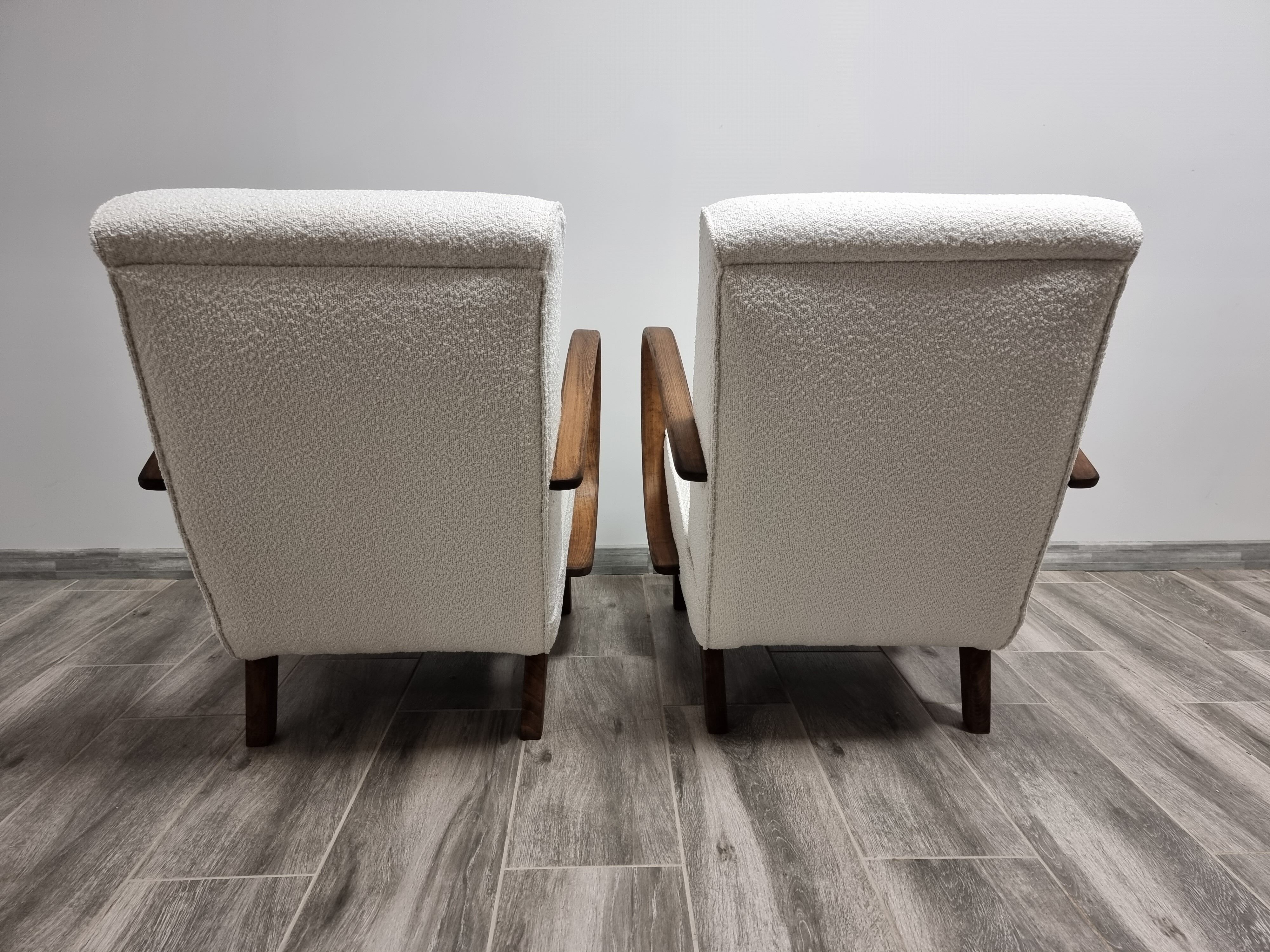 pair of armchairs by Jindrich Halabala