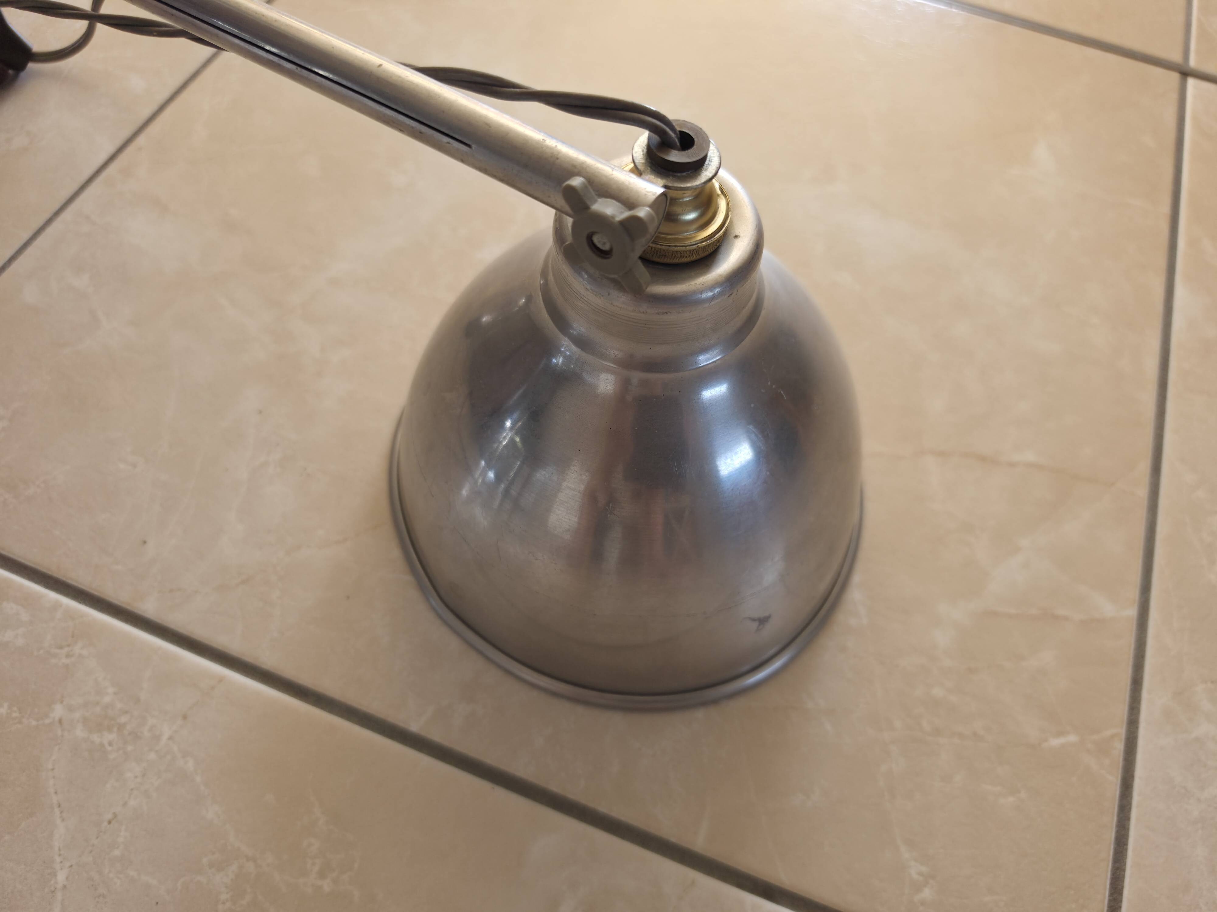 Lampe vintage attribuée à André Lavigne réglable de 46 à 80 cm