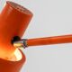 "Skala" orange wall lamp by Jo Hammerborg